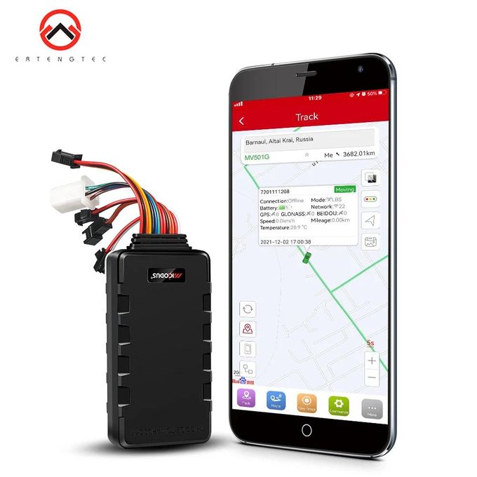 Traceur GPS 4G Mv501g pour Voiture 1000MAH