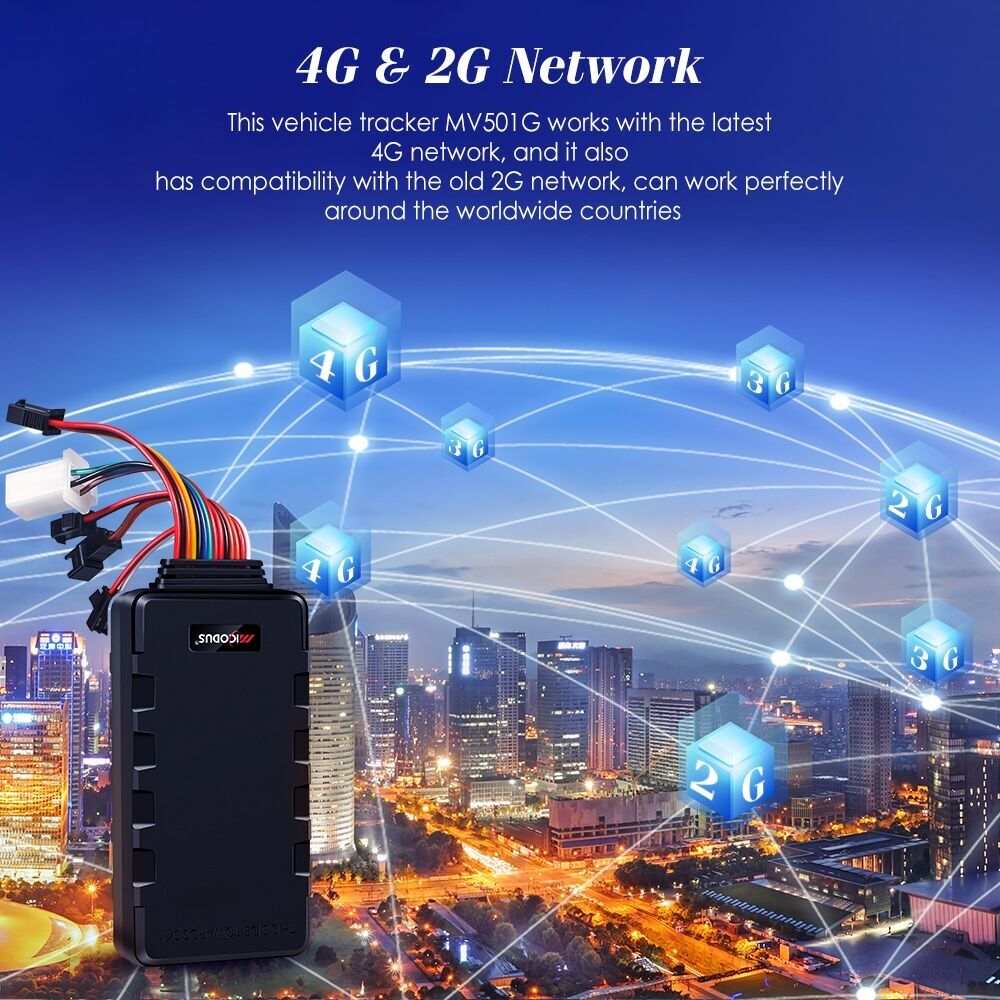 Traceur GPS 4G Mv501g pour Voiture 1000MAH thumbnail 8