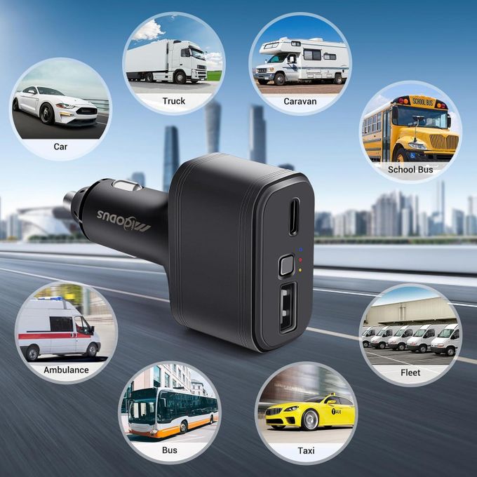 Micodus Tracker GPS  MV77G 4G de Voiture SOS Moniteur Vocale