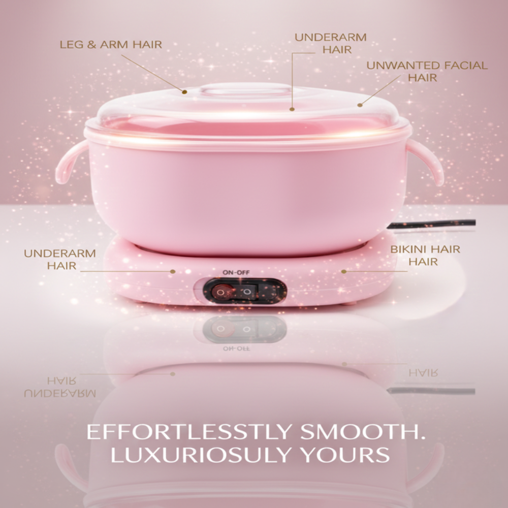 Chauffe-Cire Pliable en Silicone - Rose thumbnail 4