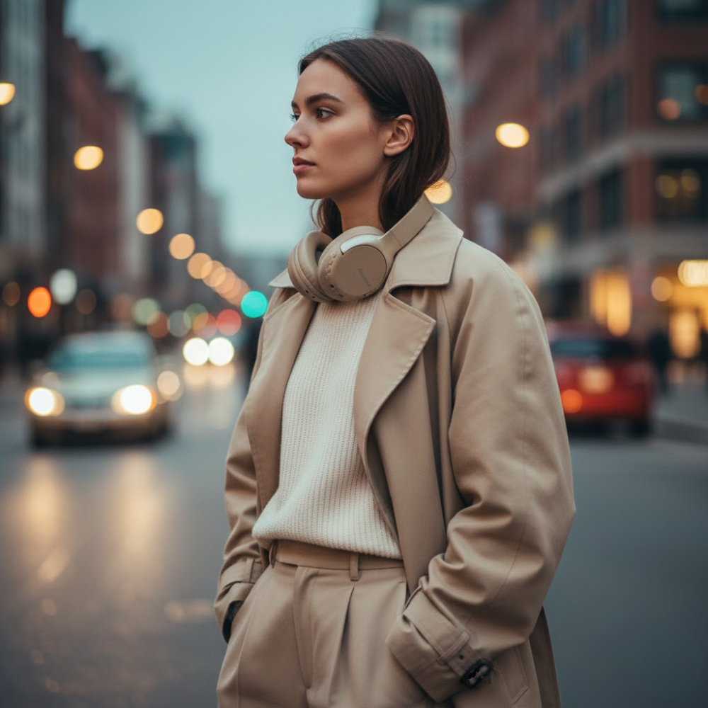 Casque sans Fil Bluetooth R1 Gold thumbnail 6