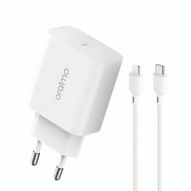 Chargeur oraimo 20 W USB‑C vers Lightning (OCW‑E106S+CL55)