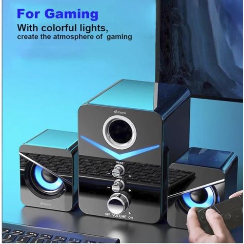 U-3100 Mini enceinte surround avec basses profondes stéréo multimédia portable pour ordinateur