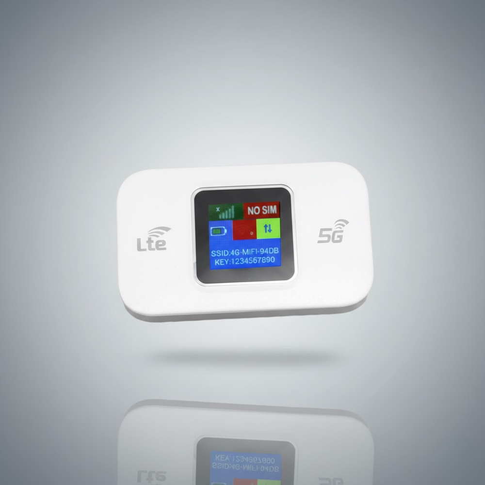 Hotspot WiFi 4G Mobile – Routeur WiFi Portable 4G LTE Haute Vitesse JioFi WD680 thumbnail 1