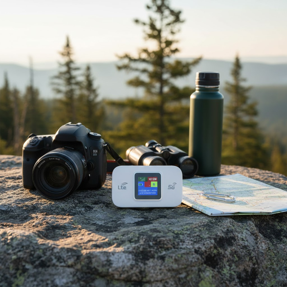 Hotspot WiFi 4G Mobile – Routeur WiFi Portable 4G LTE Haute Vitesse JioFi WD680 thumbnail 6