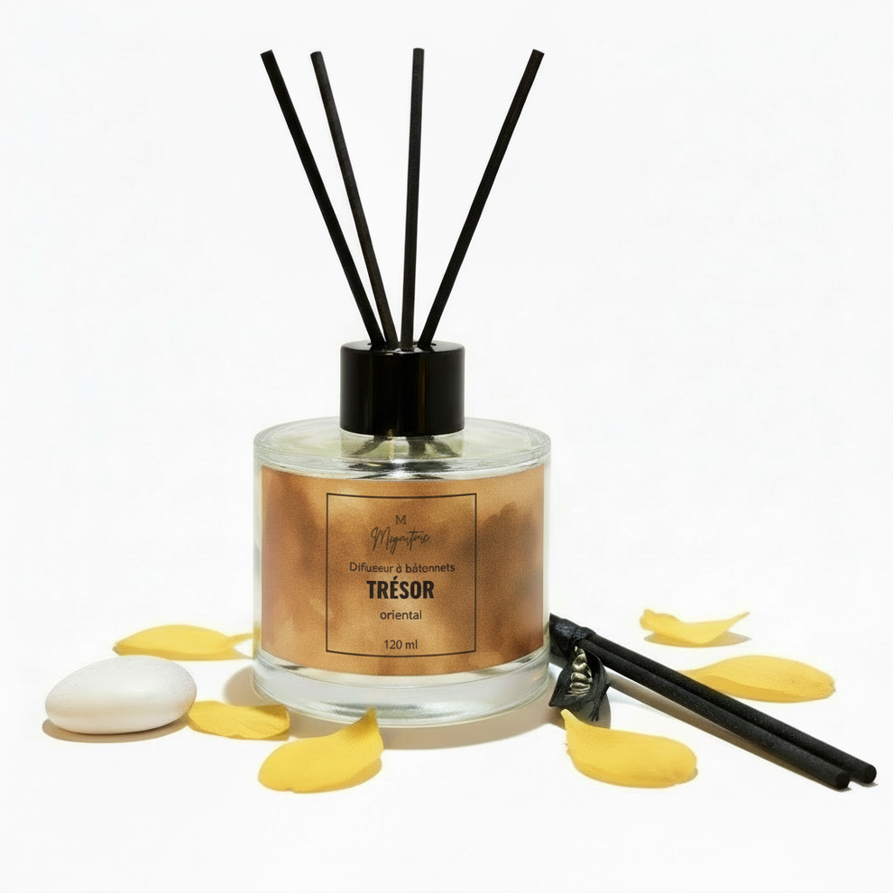 Diffuseur À Bâtonnets - Parfum Oriental Envoûtant