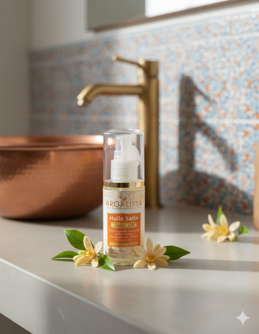 Huile satin fleur d'oranger  50ML