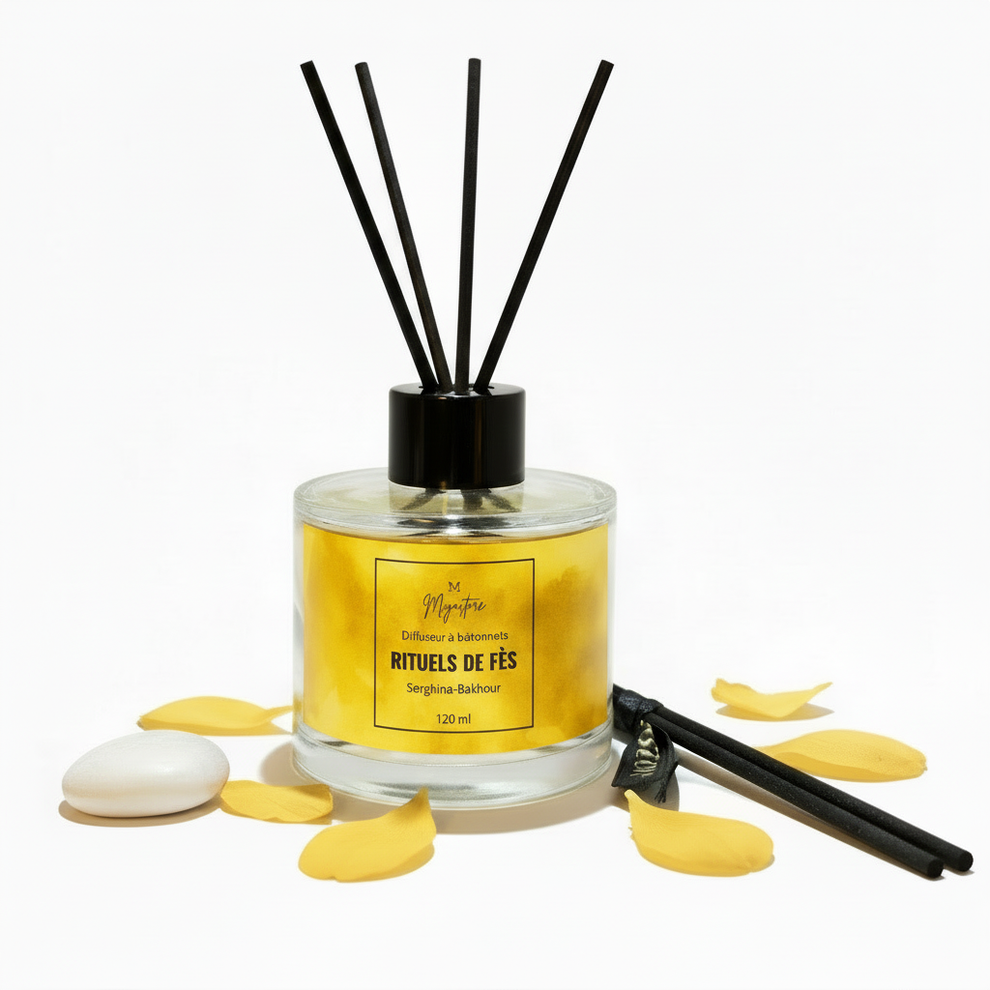 Diffuseur De Parfum À Bâtonnets 120 Ml – Senteur Bakhour Serghina