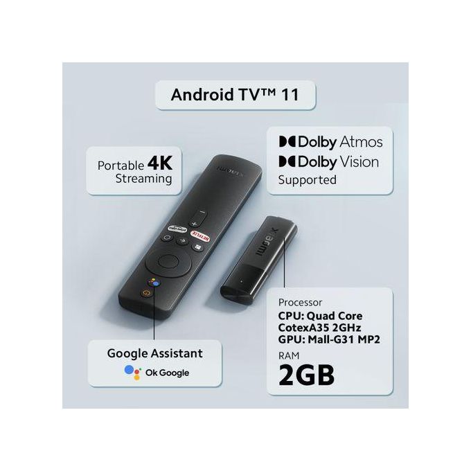 Clé TV connectée Xiaomi 4K thumbnail 4