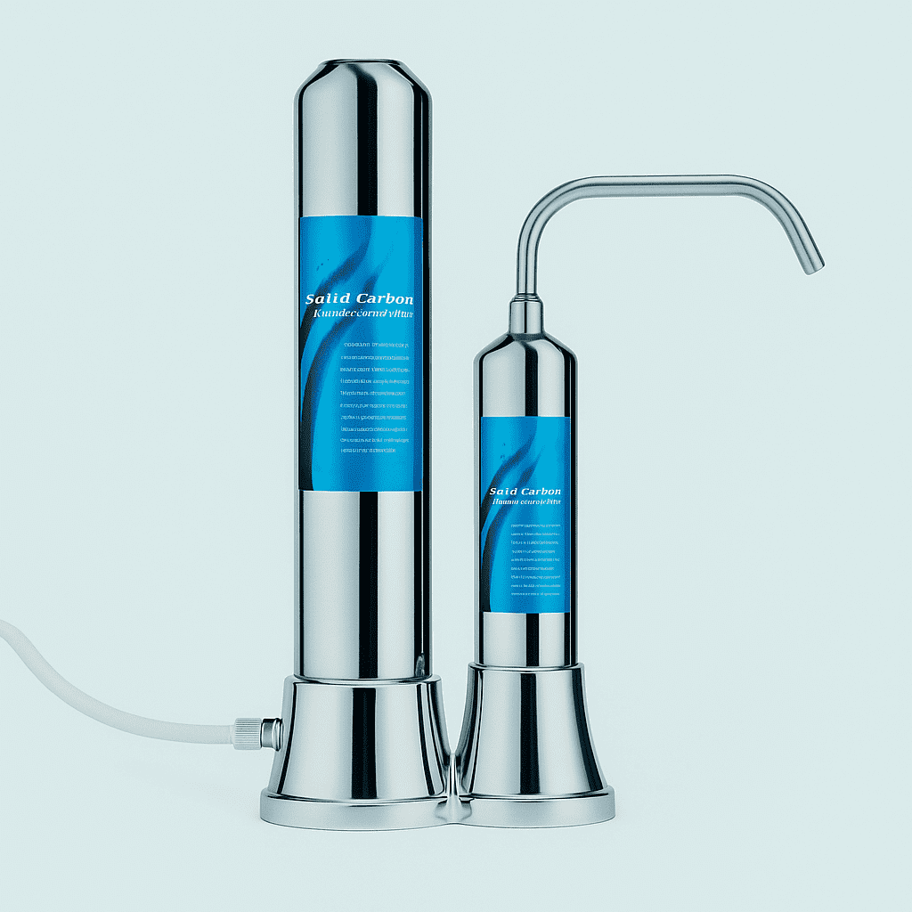 Filtre à Eau de Comptoir Inox