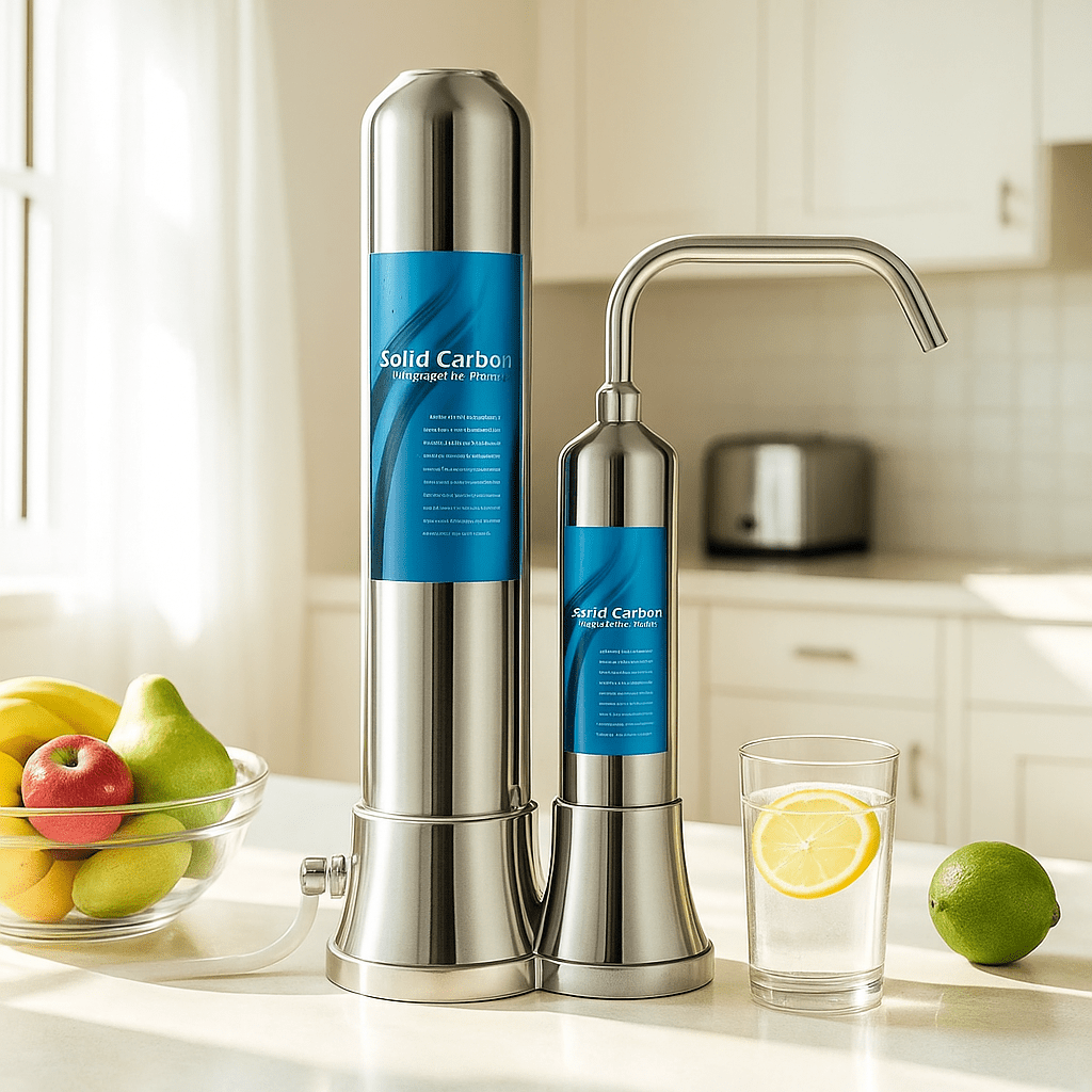 Filtre à Eau de Comptoir Inox