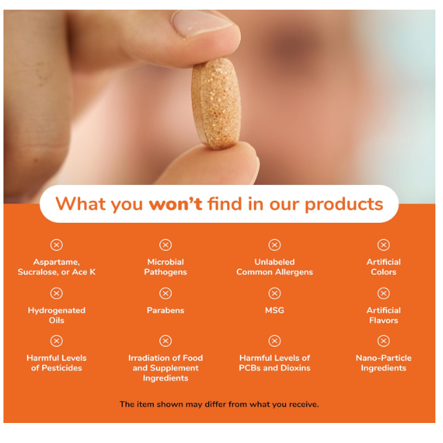 Daily Vits, Vitamines journalières et minéraux, 100 Comprimés thumbnail 5