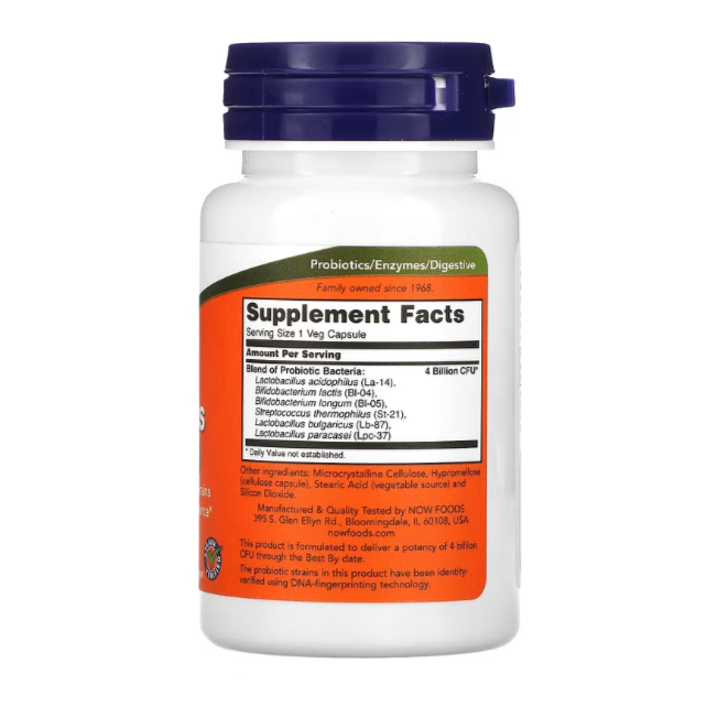 4x6 Acidophilus, 60 capsules végétariennes