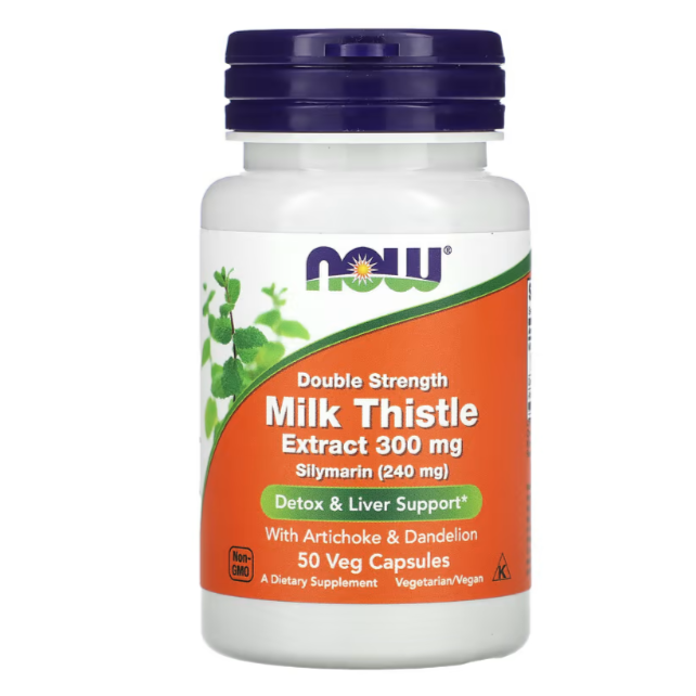 NOW Foods,  Milk Thistle  ( Chardon-Marie ), 300 mg, 50 capsules