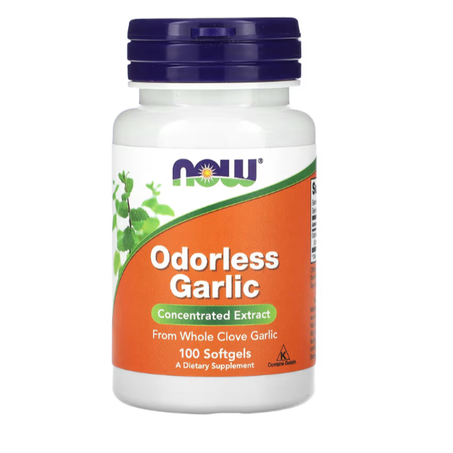 Odorless Garlic, Ail Inodore, Extrait Concentré, 100 Capsules thumbnail 1
