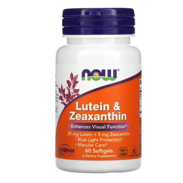 Lutéine et Zéaxanthine, 60 Capsules