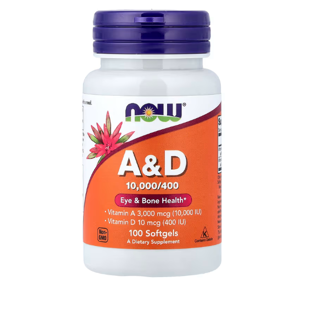 Vitamine A&D ,100 Capsules