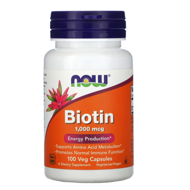 Biotine, 1000 mcg, 100 Capsules Végétariennes