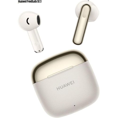 Huawei Écouteurs sans fil FreeBuds SE 3 Bluetooth 5.4 IP54 Beige