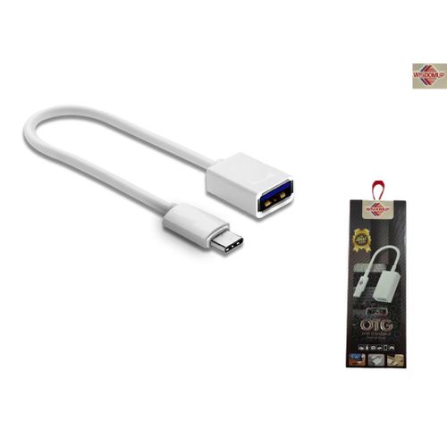 Wisdomup adaptateur cable Transfert OTG USB C vers USB A Plug and Play pour ordinateur et tablette téléphone