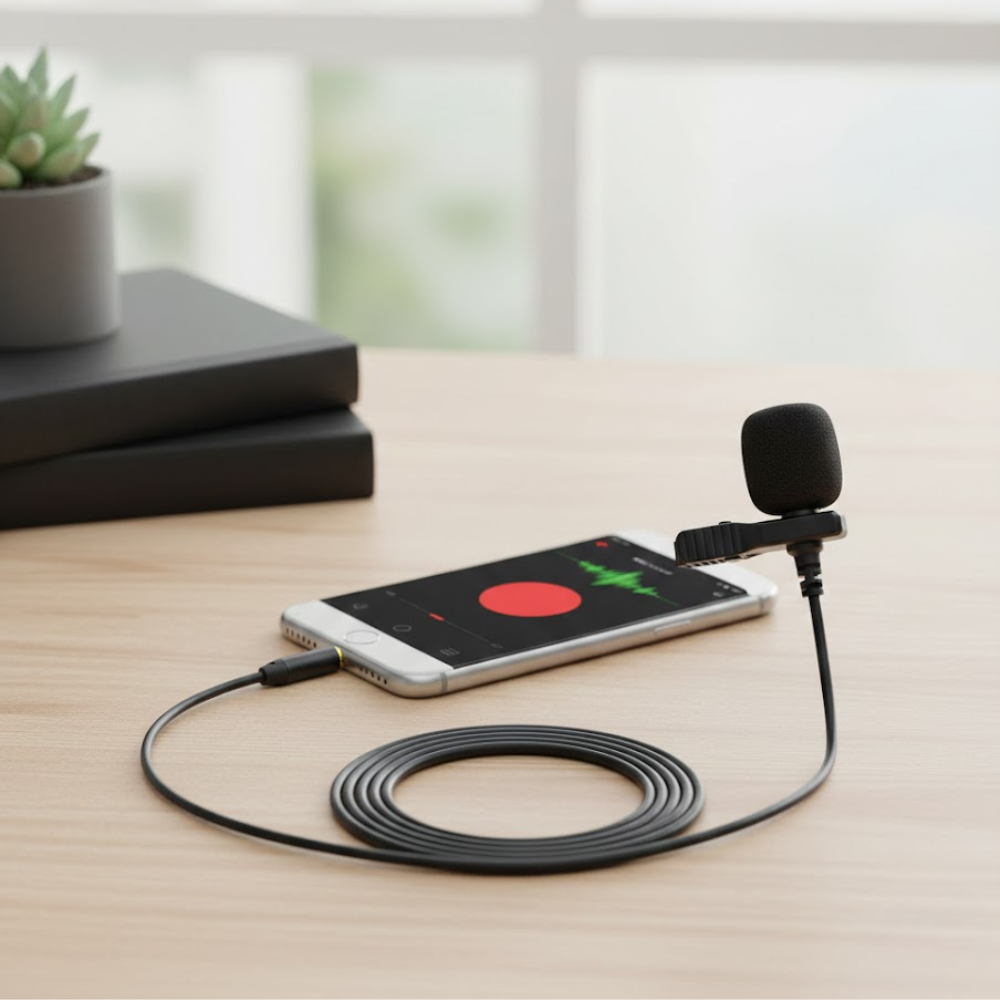 Microphone MC-R1 – Microphone cravate professionnel omnidirectionnel thumbnail 3