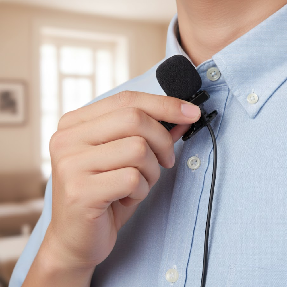 Microphone MC-R1 – Microphone cravate professionnel omnidirectionnel thumbnail 6