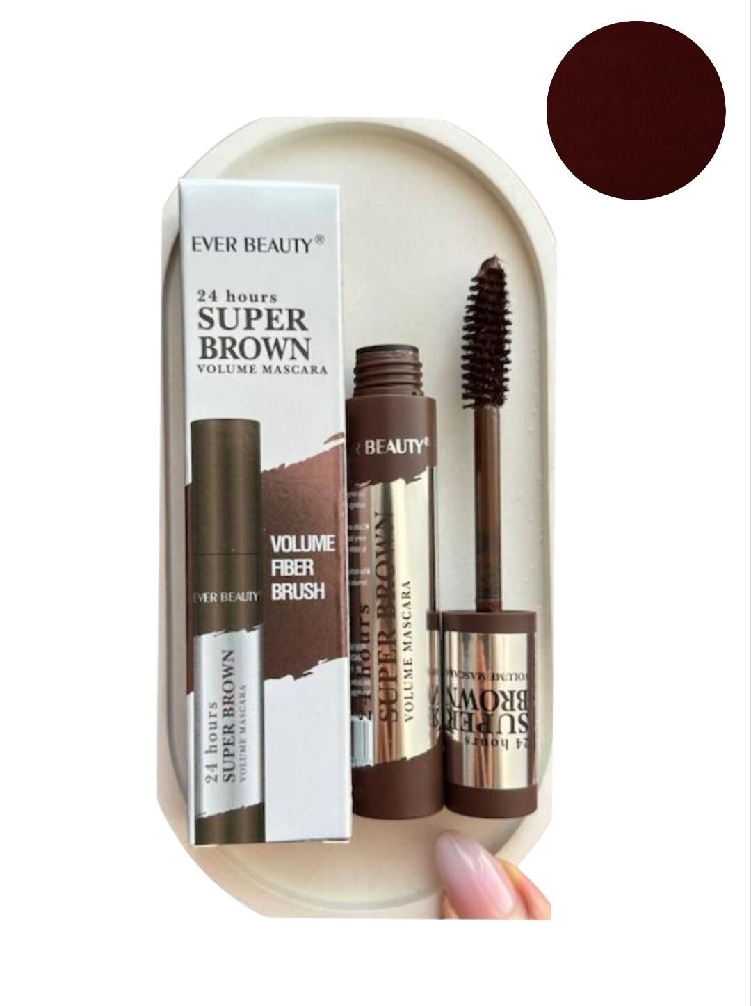 Mascara couleur Marron effet volume intense thumbnail 1