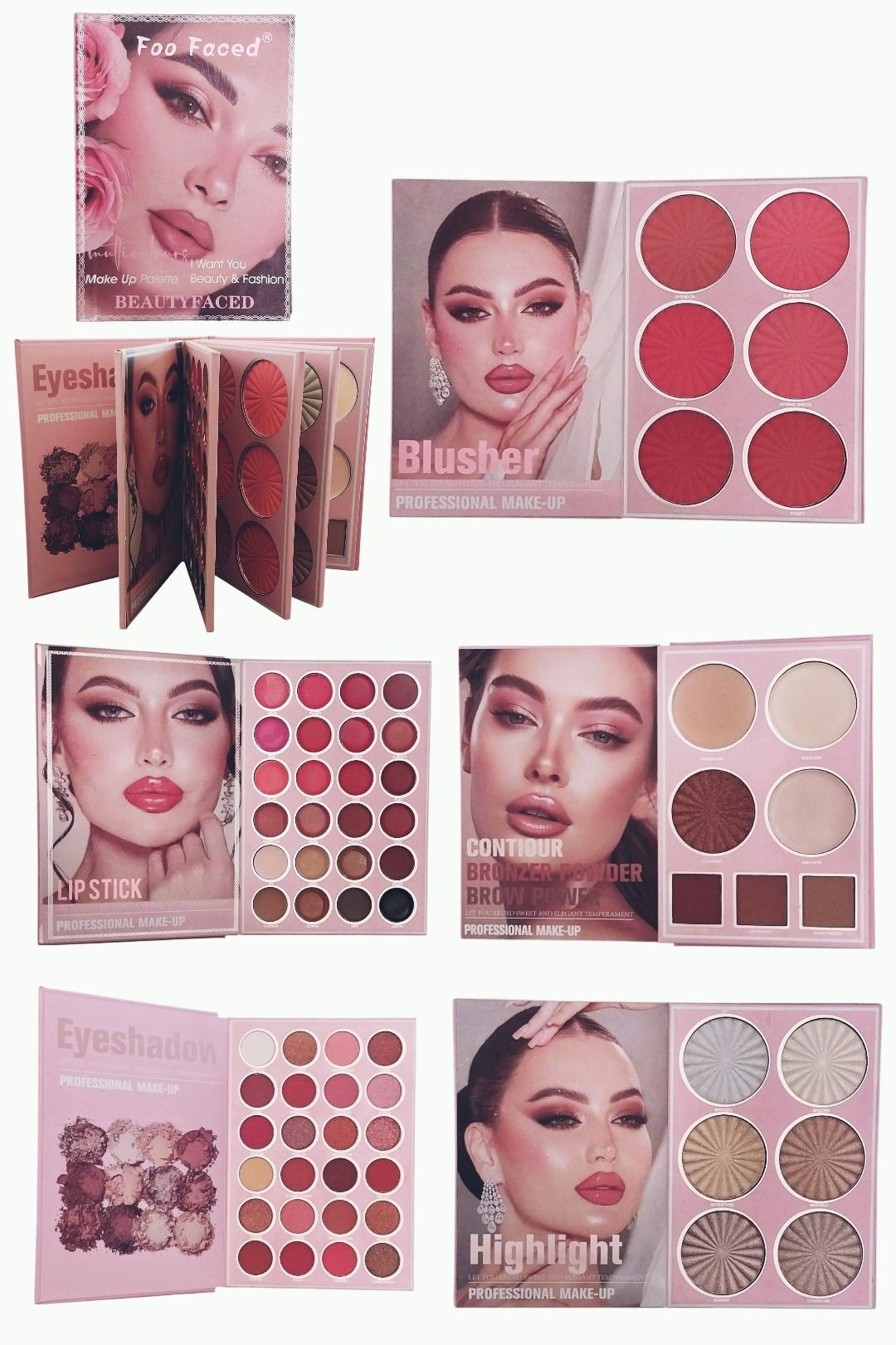 Palette Maquillage Complète Yeux Lèvres Teint