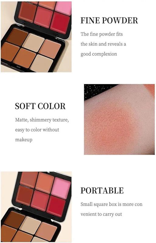 Palette pour le teint en crème multi-usages. contour, Highlighter. thumbnail 2