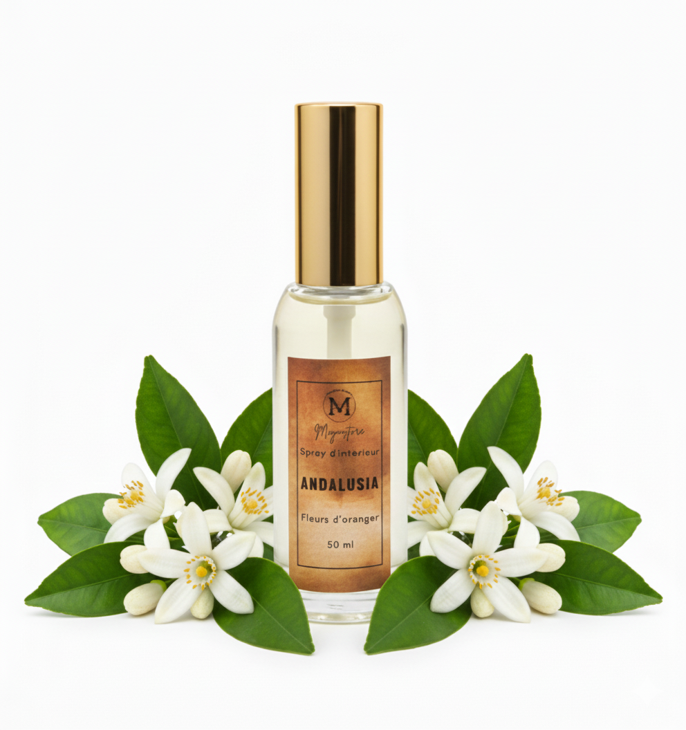 Spray D’intérieur 50 Ml – Andalusia Fleurs Doranger