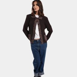 CARDIGAN EN MAILLE AVEC POCHES