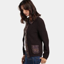CARDIGAN EN MAILLE AVEC POCHES