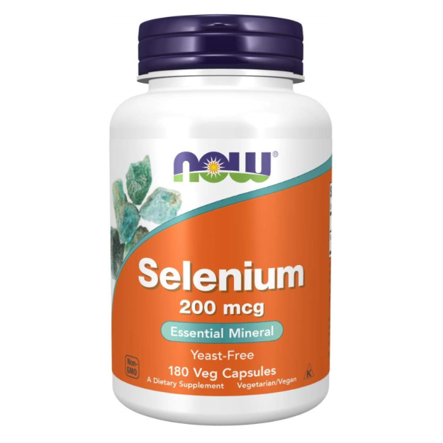 Selenium 200 mcg , 180 capsules végétariennes