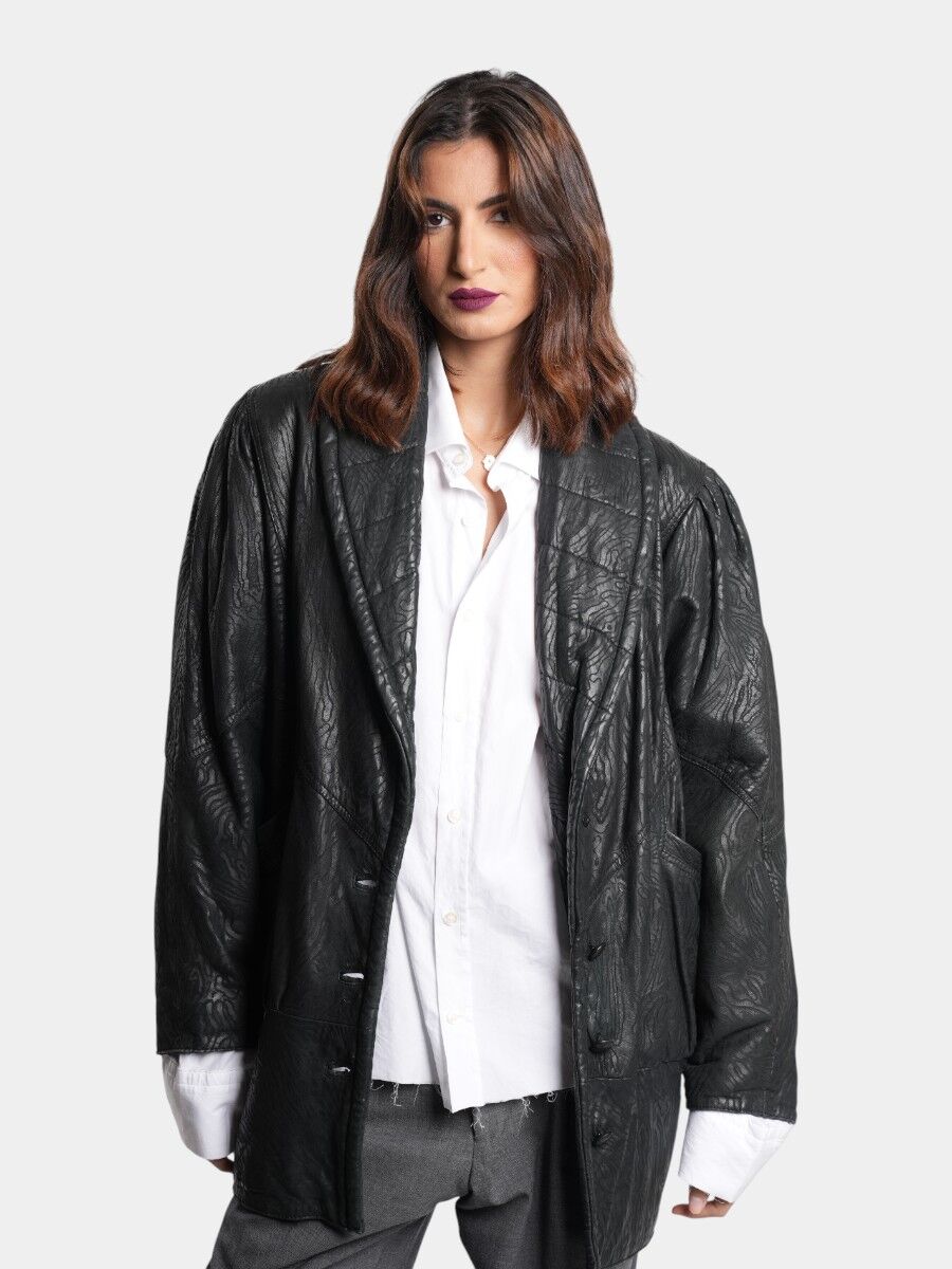 VESTE EN CUIR thumbnail 3