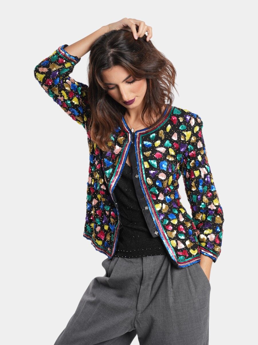 VESTE A SEQUIN thumbnail 3