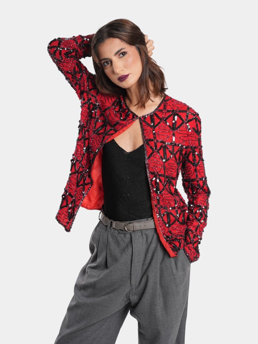 VESTE A SEQUIN  thumbnail 4