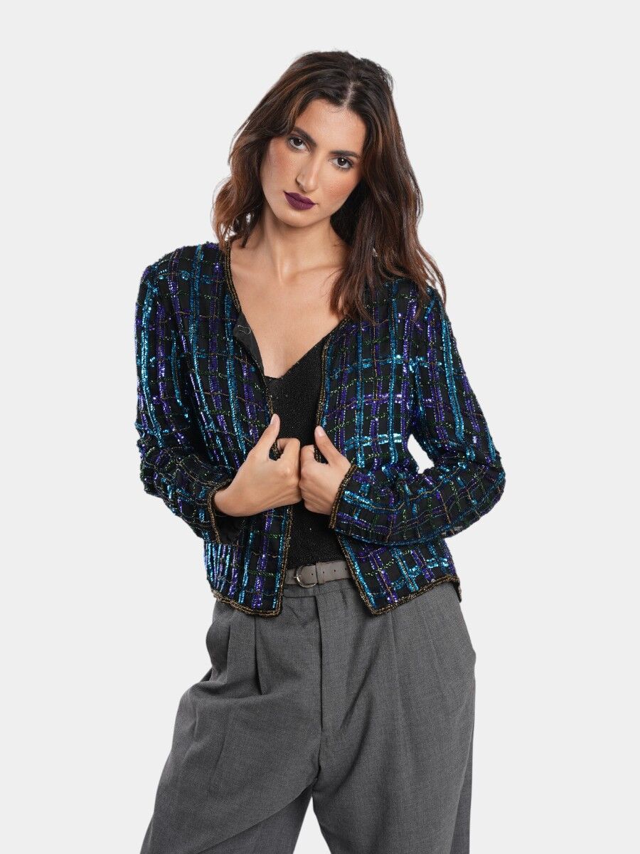 VESTE A SEQUIN thumbnail 4