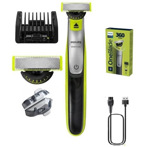 Tondeuse Rasoir Faciale Rechargeable Oneblade 360