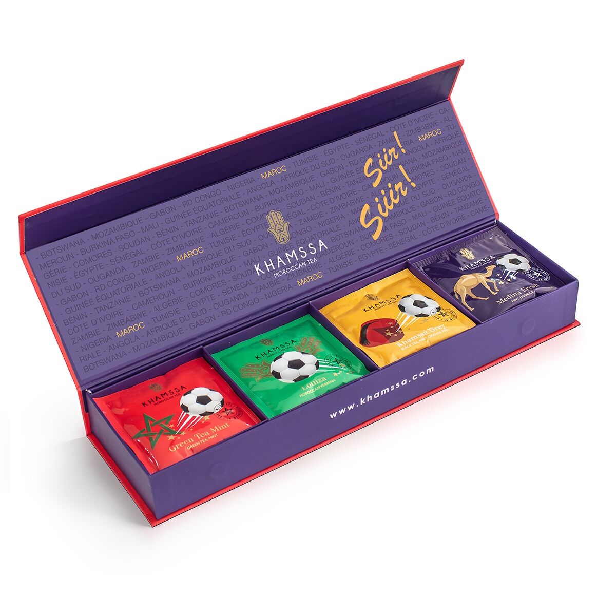 Coffret African CUP 2025 (20 Sachets)