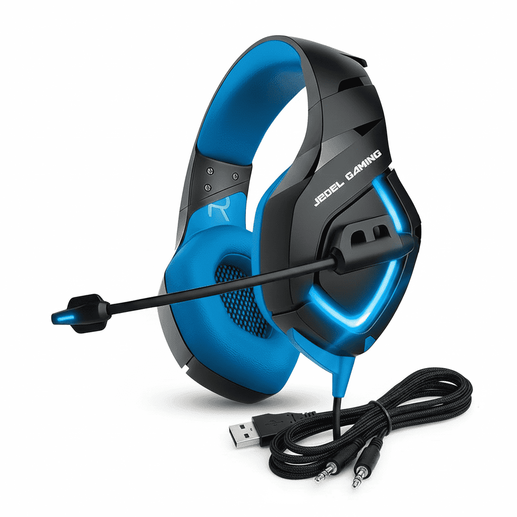 Casque Gaming Filaire GH-571 – Immersion Totale & Style RGB