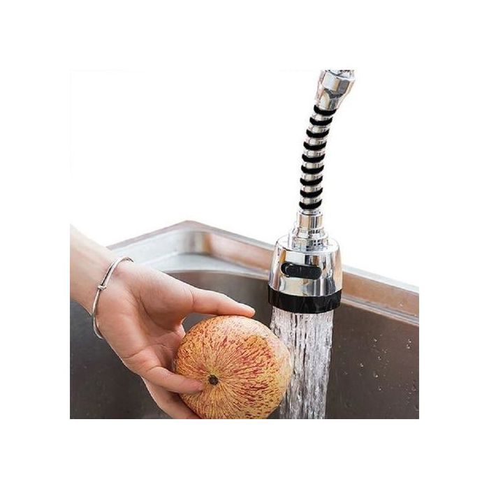 Tête de Robinet de Cuisine Pivotant 360 Degrés, Flexible de Robinet Réglable