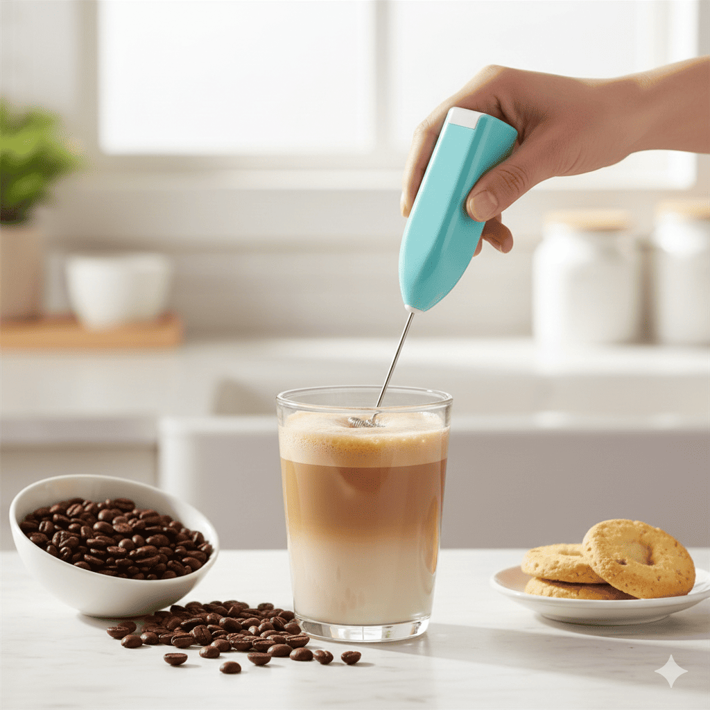 Mousseur à Lait Électrique Portable – Sans Fil & Polyvalent thumbnail 3