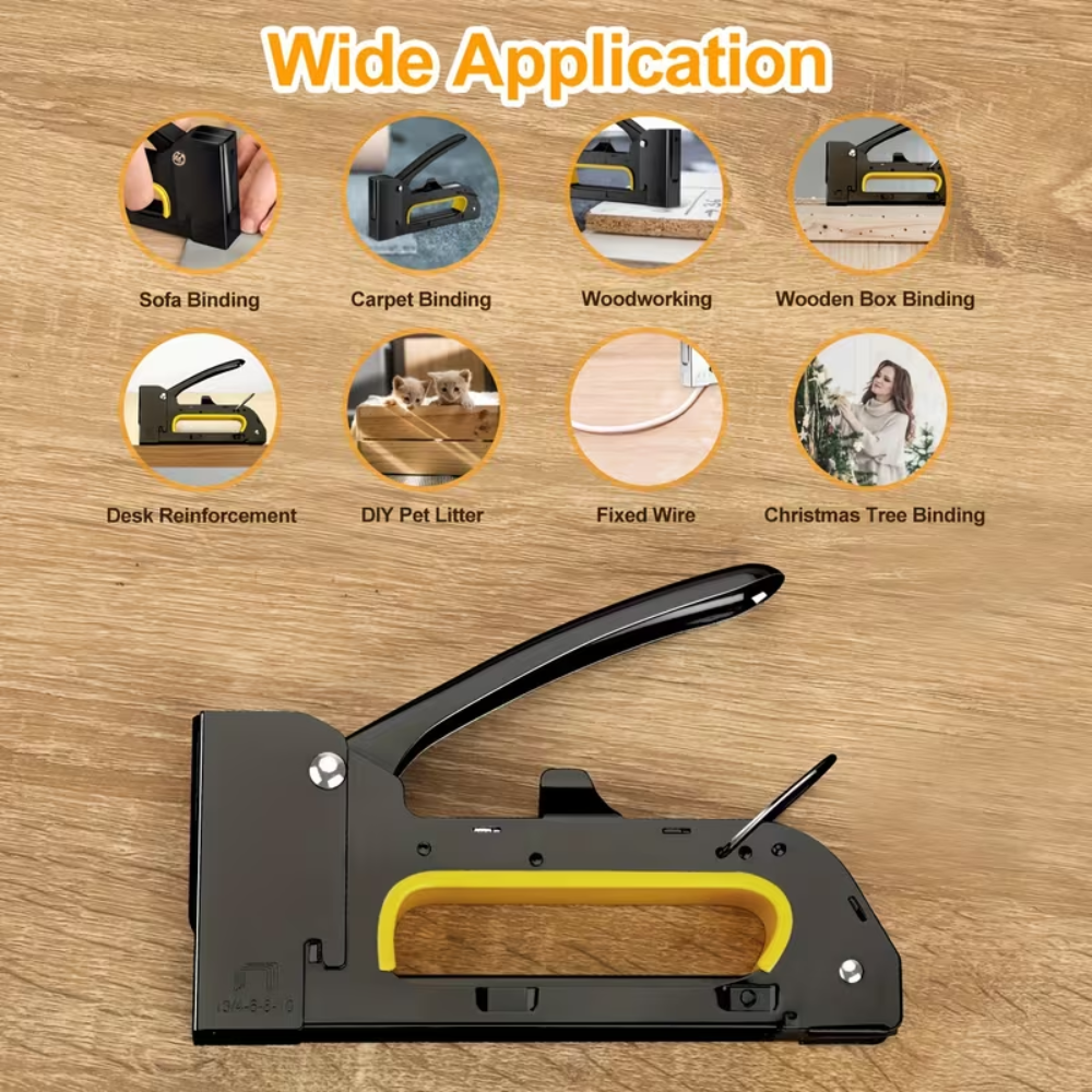 Agrafeuse Manuelle 13/4 – Compatible Agrafes 4, 6 et 8 mm – Décoration & Garniture thumbnail 3