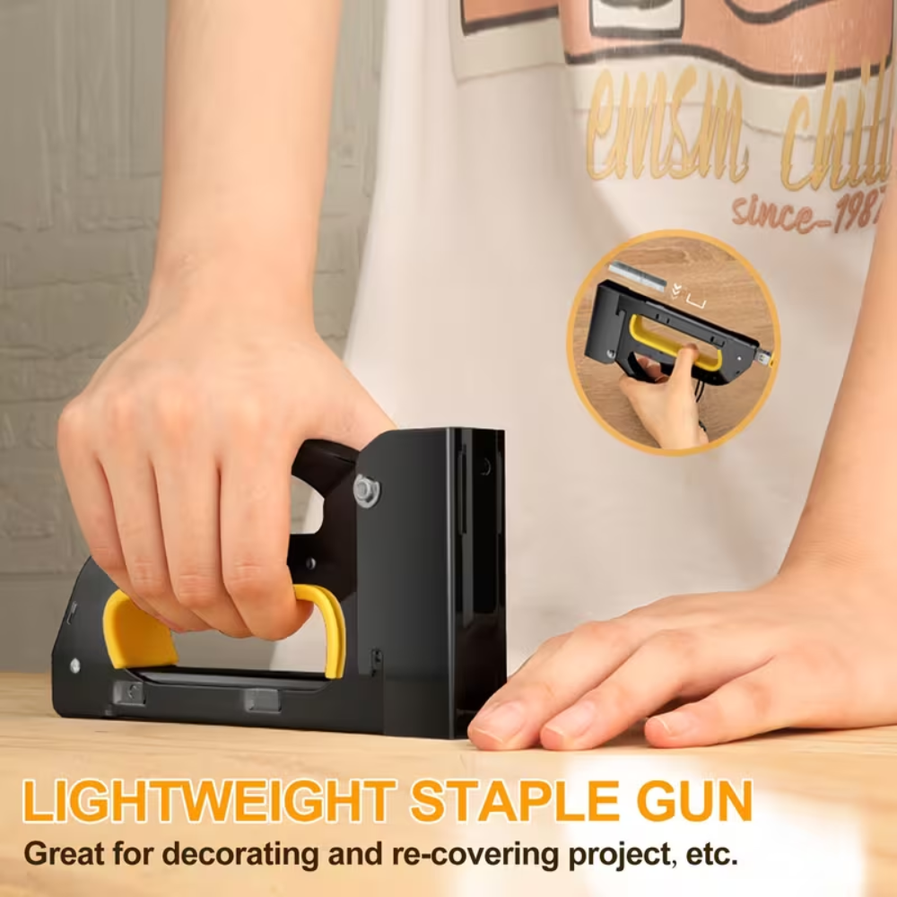 Agrafeuse Manuelle 13/4 – Compatible Agrafes 4, 6 et 8 mm – Décoration & Garniture thumbnail 5