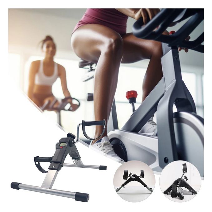 Vélo d'Exercice à Pédales - Exercice à Domicile pour les Bras et les Jambes