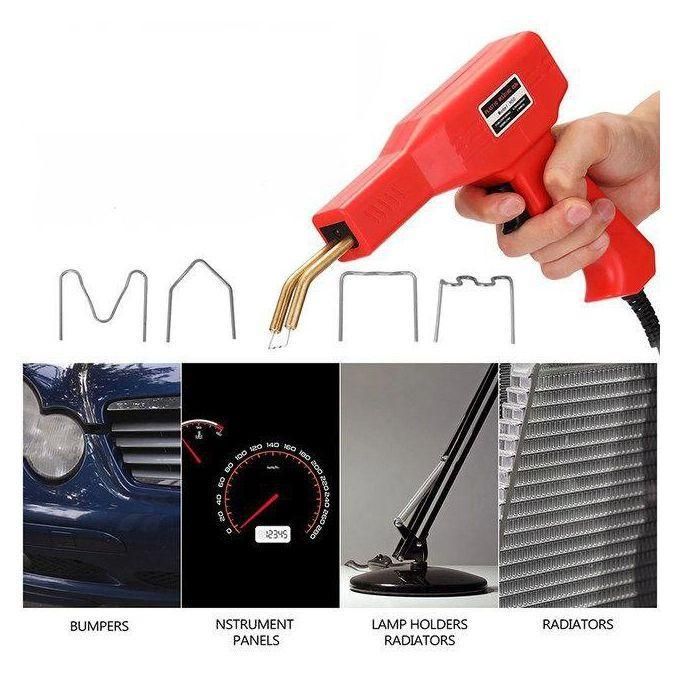 Kit de Soudure Plastique 150W 2 en 1 – Pistolet et Agrafeuse à Chaud avec Tiges de Réparation Pare-Chocs thumbnail 4