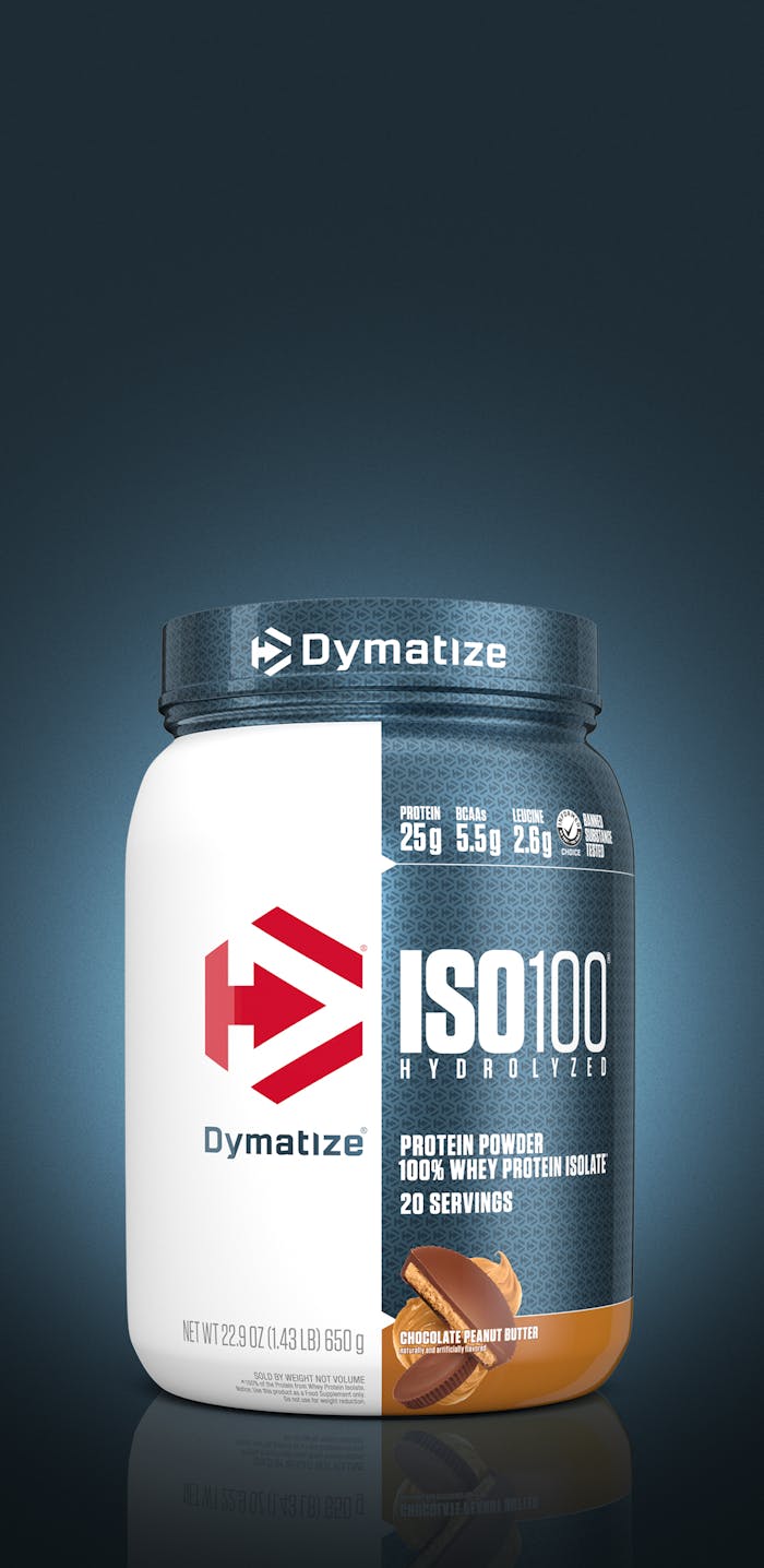 Iso 100 Hydrolyzed – 20 servings (Chocolate Peanut Butter) – 650g
