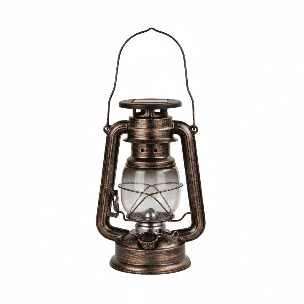 Lanterne Solaire Vintage LED – Éclairage Écologique & Ambiance Chaleureuse