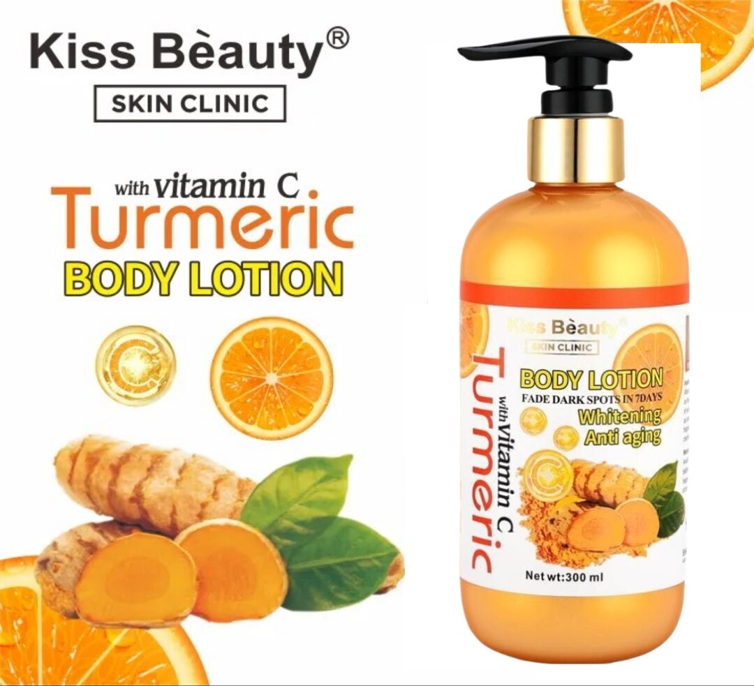 Crème corporelle hydratante à la Vitamine C. 