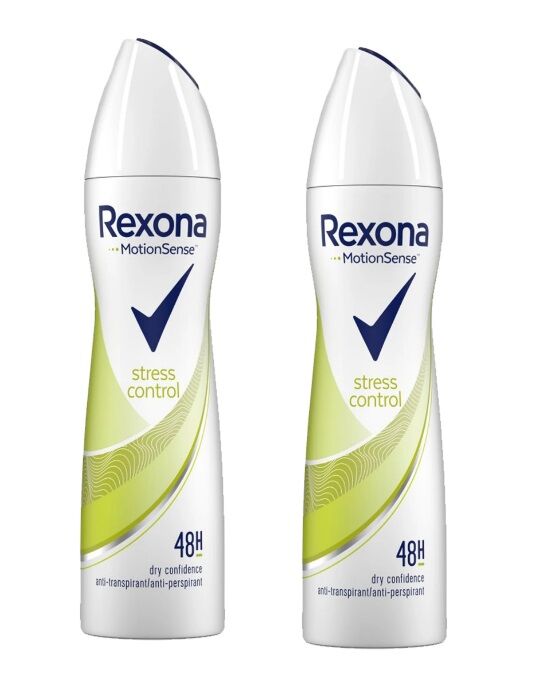 Spray Anti-transpirant Stress Control 48H - Paquet de 2 x 200ml